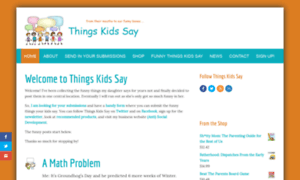 Things-kids-say.com thumbnail