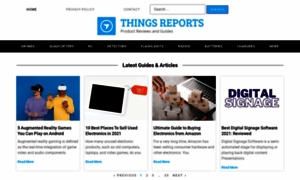 Thingsreports.com thumbnail