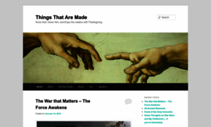 Thingsthataremade.wordpress.com thumbnail