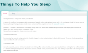 Thingstohelpyousleep.webs.com thumbnail