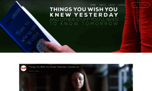 Thingsyouwishyouknewyesterday.com thumbnail