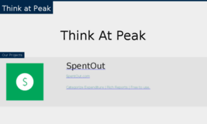 Thinkatpeak.com thumbnail