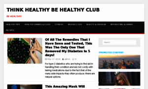 Thinkhealthybehealthy.club thumbnail