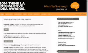 Thinkla-awards.org thumbnail