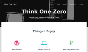 Thinkonezero.com thumbnail