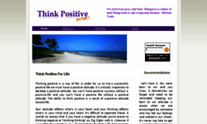 Thinkpositive.net thumbnail