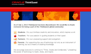 Thinkquest.com thumbnail