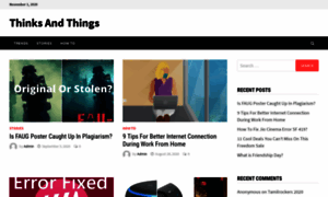 Thinksandthings.com thumbnail