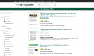 Thinktank.financialadvisoriq.com thumbnail