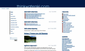 Thinkwaterski.com thumbnail