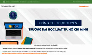 Thionline.hcmulaw.edu.vn thumbnail