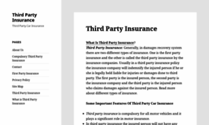 Thirdpartyinsurance.org thumbnail