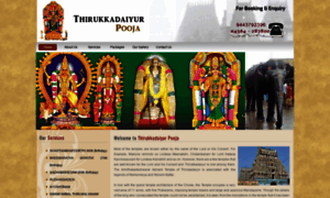 Thirukadaiyurpooja.com thumbnail