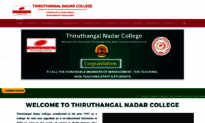 Thiruthangalnadarcollege.org thumbnail