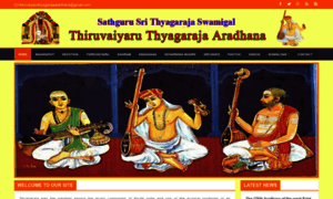 Thiruvaiyaruthyagarajaaradhana.org thumbnail