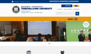 Thiruvalluvaruniversity.ac.in thumbnail