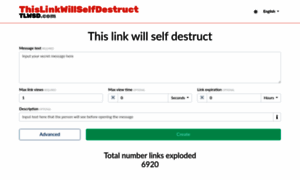 Thislinkwillselfdestruct.com thumbnail