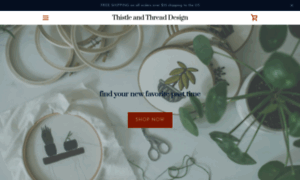 Thistleandthreaddesign.com thumbnail