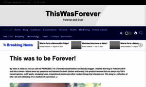 Thiswasforever.com thumbnail