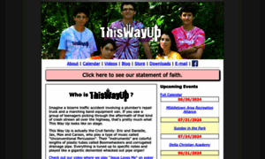 Thiswayupband.com thumbnail