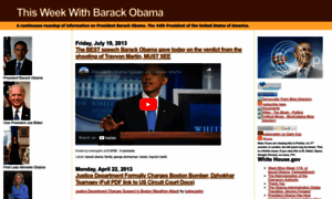 Thisweekwithbarackobama.blogspot.com thumbnail