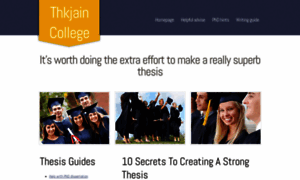 Thkjaincollege.com thumbnail