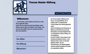 Thomas-staebe-stiftung.de thumbnail