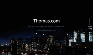 Thomas.com thumbnail