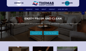 Thomascarpetcleaners.com thumbnail