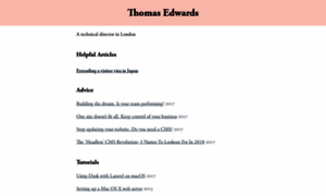 Thomasedwards.co.uk thumbnail