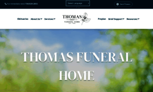 Thomasfuneralhomecalhoun.com thumbnail