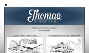Thomasfuneralhomes.com thumbnail