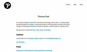 Thomaspark.co thumbnail