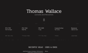 Thomaswallace.net thumbnail