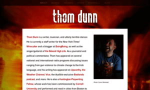 Thomdunn.info thumbnail