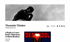 Thomisticthinker.com thumbnail