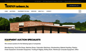 Thompsonauctioneers.com thumbnail