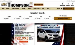 Thompsonchevrolet.com thumbnail