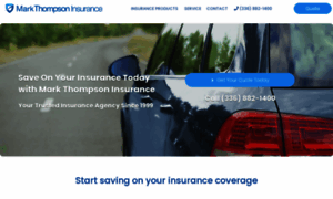 Thompsoninsurancenc.com thumbnail