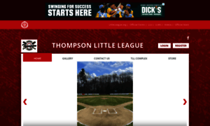 Thompsonlittleleague.org thumbnail