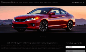 Thompsonmotors.net thumbnail