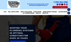 Thompsonplumbingnc.com thumbnail