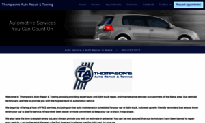 Thompsonsautorepair.com thumbnail