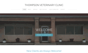 Thompsonvet.ca thumbnail