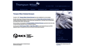 Thompsonwilsonsurveyors.co.uk thumbnail