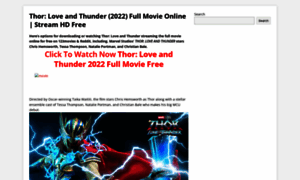 Thorloveandthundermovei.com thumbnail