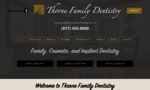 Thornefamilydentistry.com thumbnail