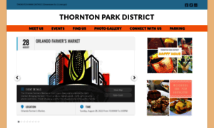 Thorntonparkdistrict.com thumbnail