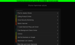 Thors-hammer.store thumbnail