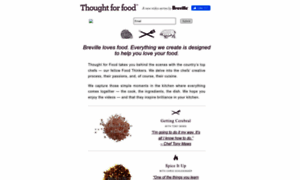 Thoughtforfood.foodthinkers.com thumbnail